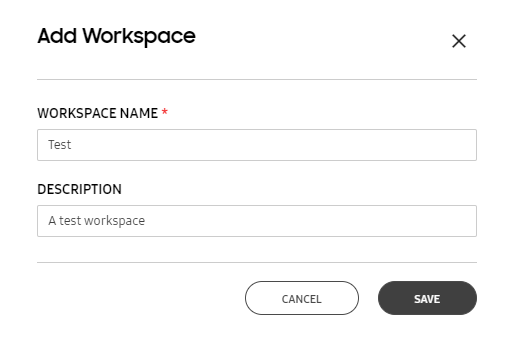 add workspace
