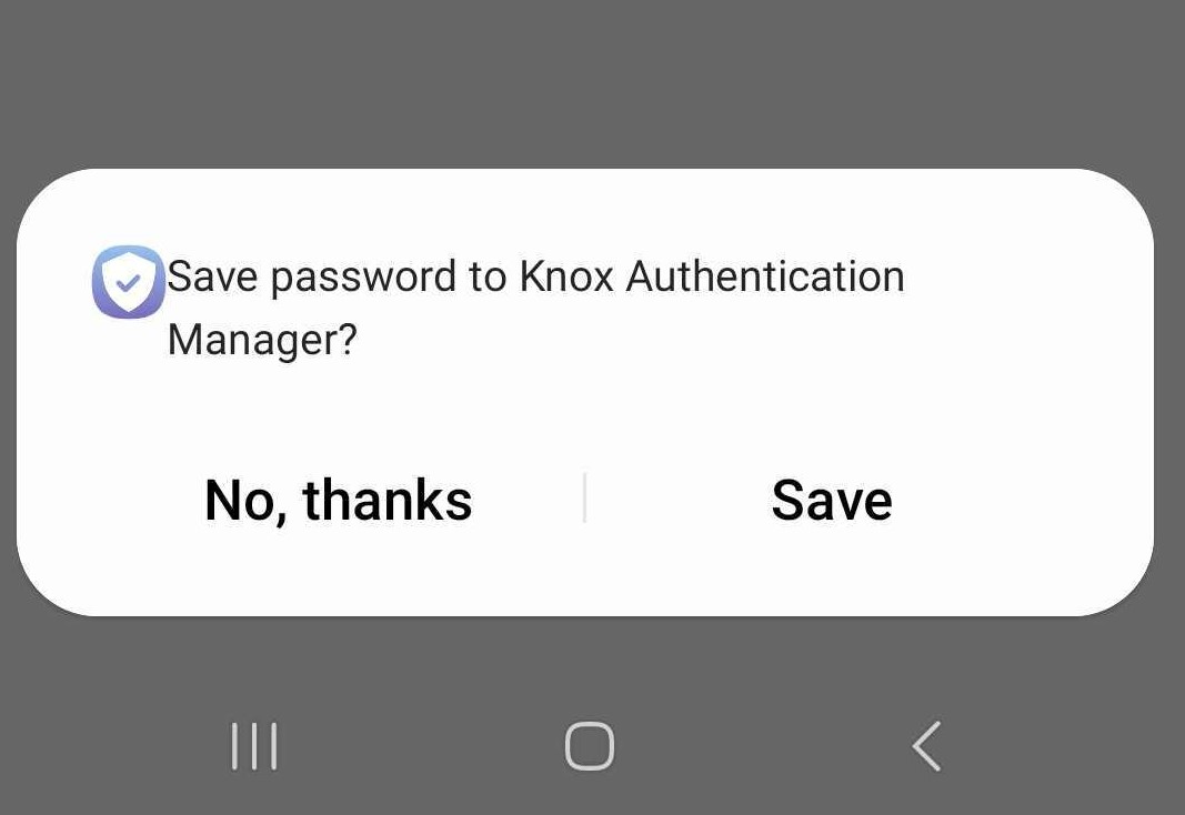 Save your app credentials