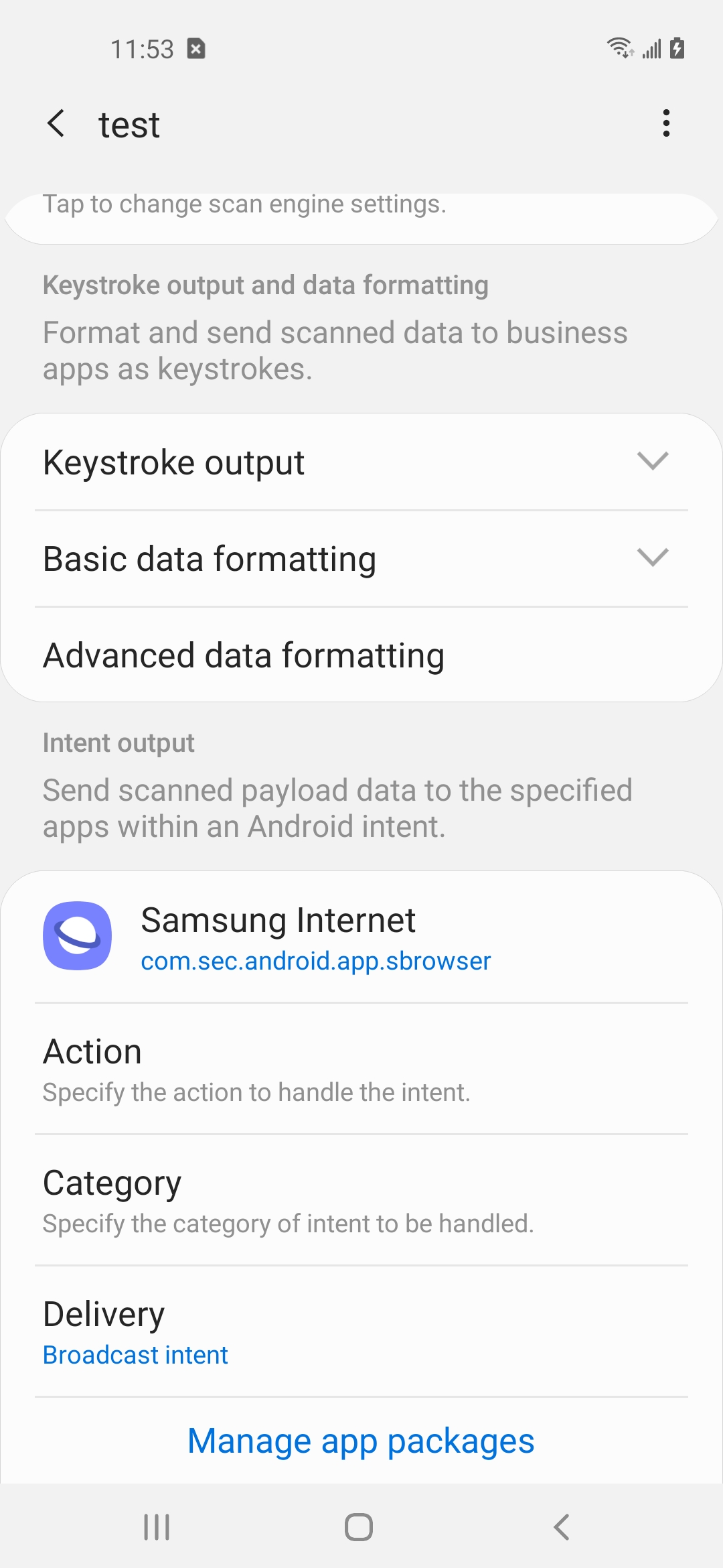 advanced data formatting