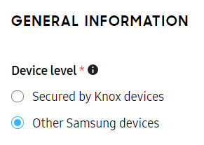 Other Samsung devices