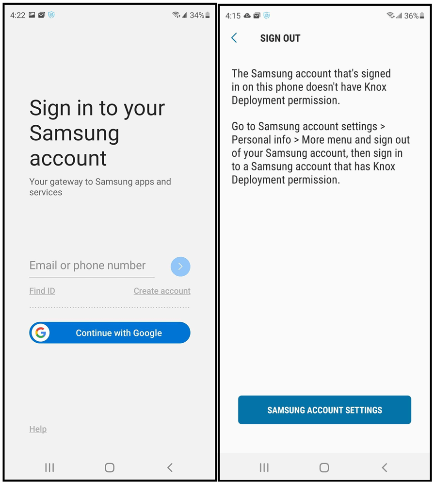 Sign in to the Knox Deployment App with 2FA
