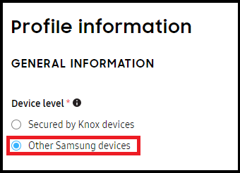 Other Samsung devices