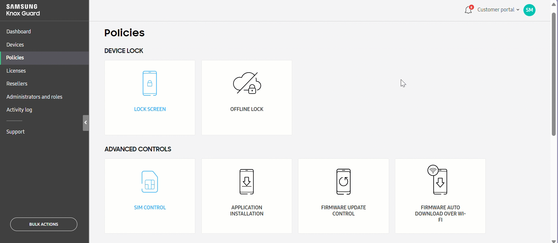 Enable Firmware auto download over Wi-Fi.