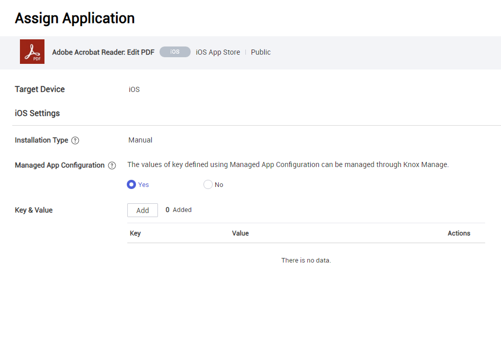 iOS app assignment