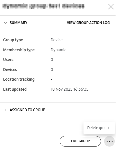 The sliding panel of the group.