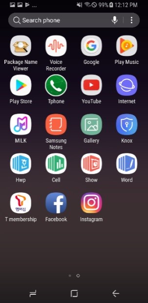 Apply the customized icon and name